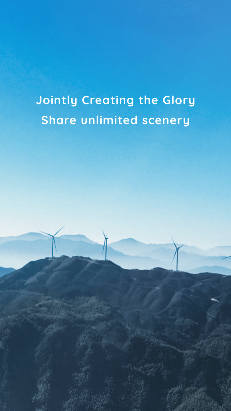 Jointly Creating the Glory & Share unlimited scenery