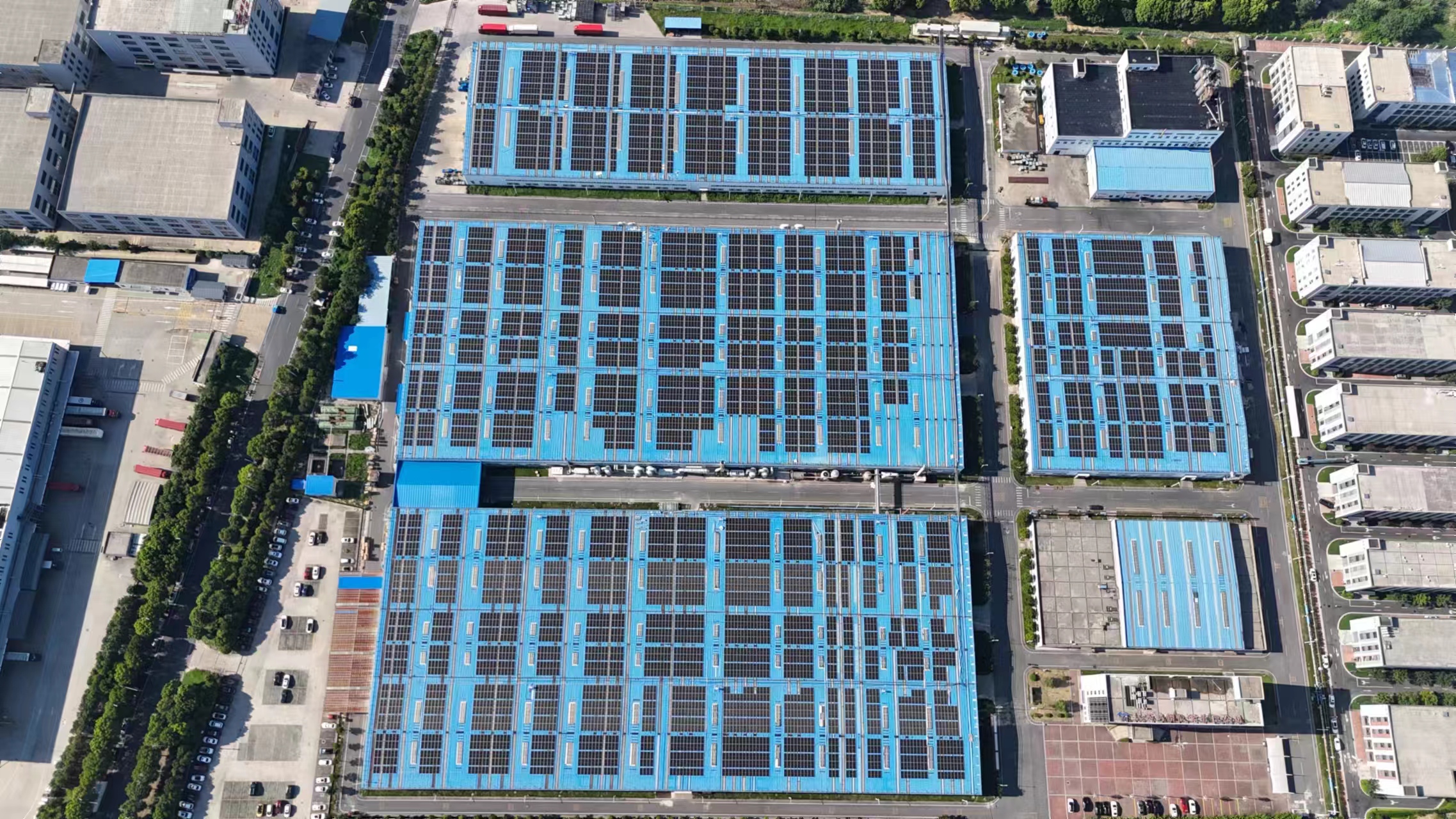 CHN Energy Jianbi Company Gaogang Pengling Pipe Industry 5.89MW photovoltaic power station