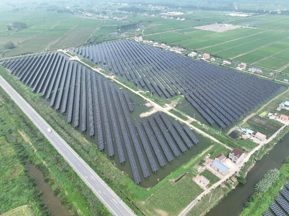 Yancheng Qingneng Binhai Batan 50MW fishery-Solar Complementary Photovoltaic Power Station