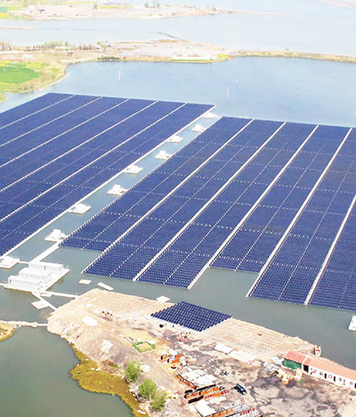 Xinyi Huainan Xiejiaji 20MW floating photovoltaic power station