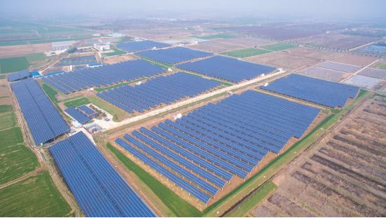 Shenneng-Huai 'an Liulaozhuang 20MW agriculture & fishery complementary photovoltaic power