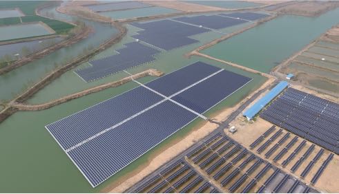 Lingyang Suixi 10MW floating photovoltaic power station