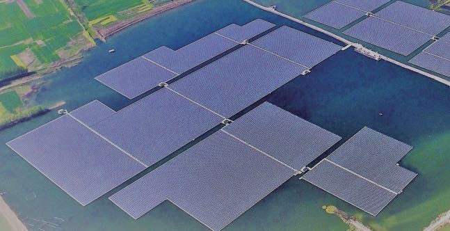 Three Gorges new energy Huainan Panji 150MW floating photovoltaic power station