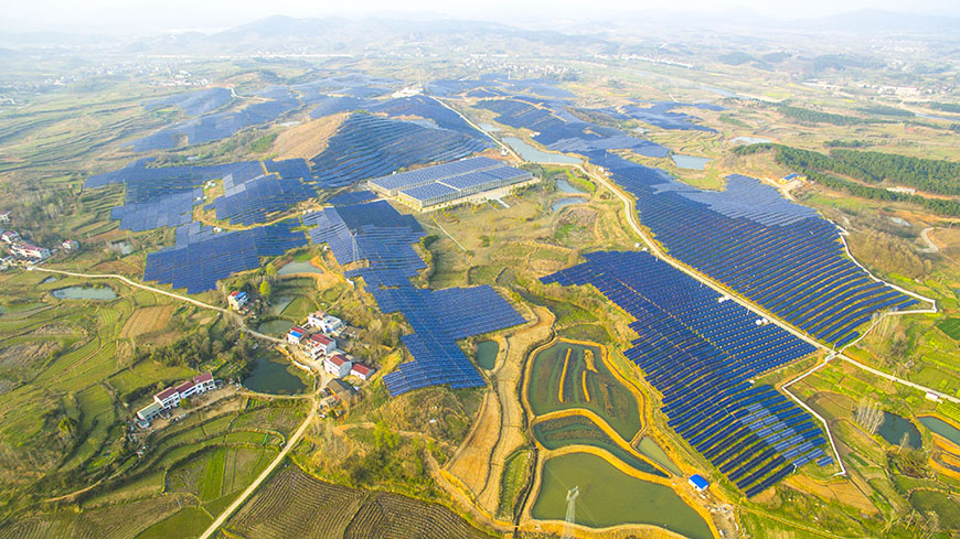 Xinyi Hong 'an 80MW mountain power station