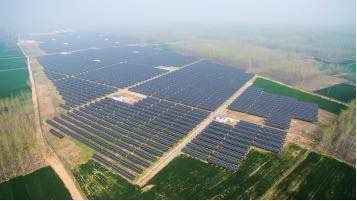 Linyang Yongcheng 20MW agricultural-light complementary photovoltaic power station